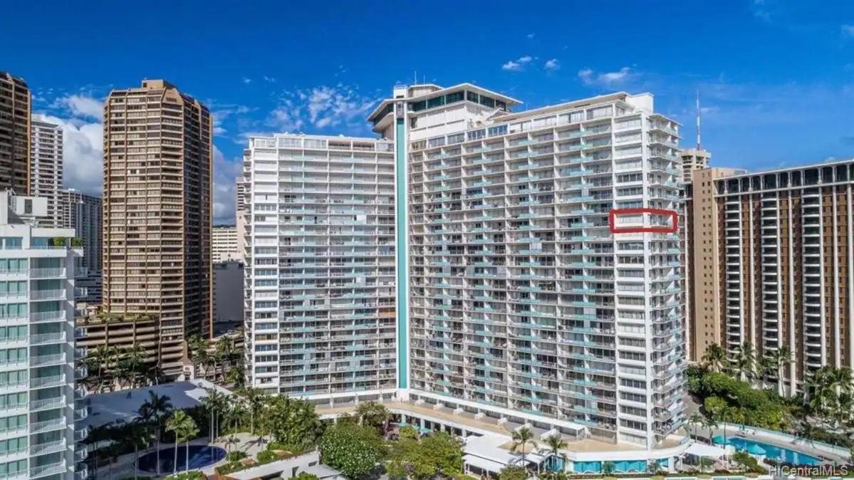 호놀룰루 Ilikai #1743 Panoramic Views On Waikiki Beach 아파트 호텔 외부 사진