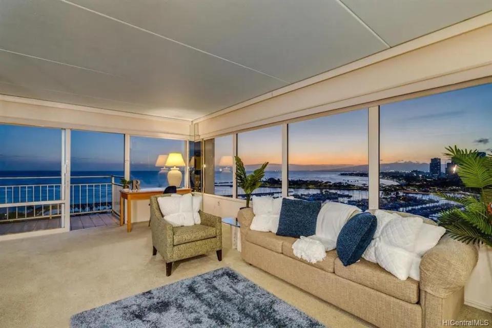 호놀룰루 Ilikai #1743 Panoramic Views On Waikiki Beach 아파트 호텔 외부 사진